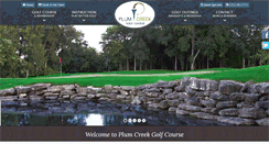 Desktop Screenshot of plumcreekgolf.com